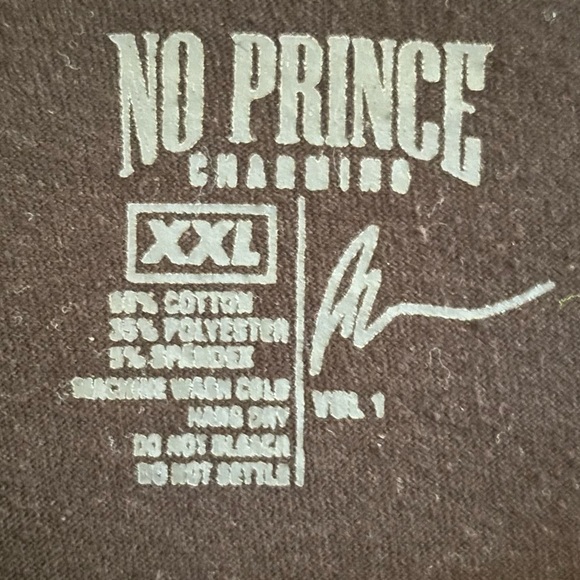 no prince charming Tops - No Prince Charming Graphic T-Shirt - 2XL​